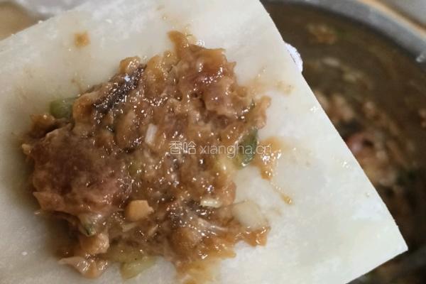 馄饨皮小蒸包的做法图解10