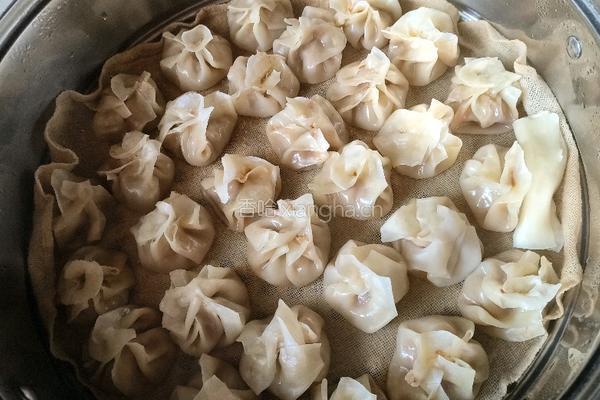 馄饨皮小蒸包的做法图解12