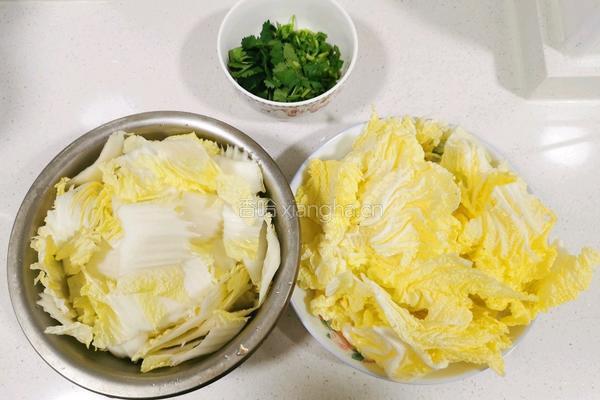 素烧白菜的做法图解2