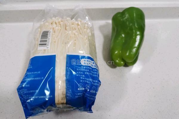 烧烤味金针菇的做法图解1
