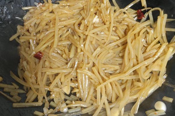 酸辣土豆丝的做法图解6
