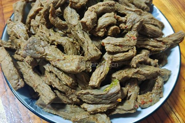 手撕牛肉干的做法图解4