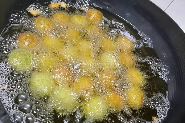 绿豆丸子的做法图解5