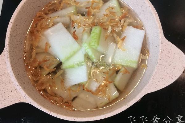 冬瓜虾皮汤的做法图解5
