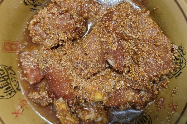 粉蒸肉的做法图解4