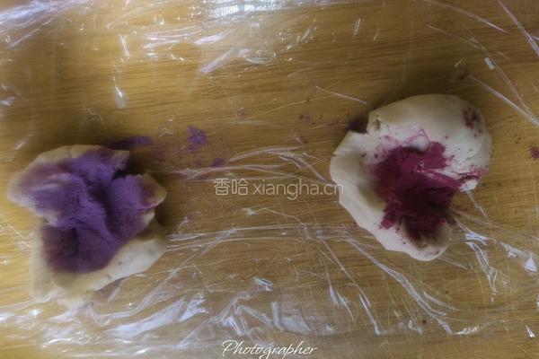昙花酥（渐变色）的做法图解4