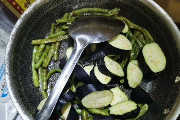 炖茄子豆角的做法图解4