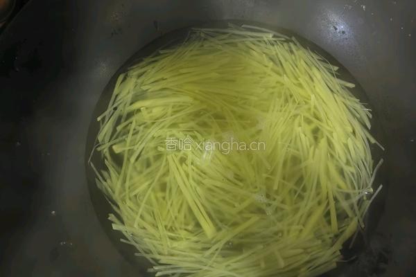 醋溜土豆丝的做法图解5