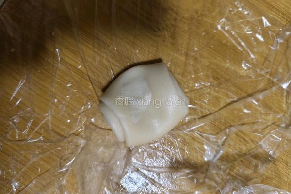 小猪蛋黄酥（奶香椰蓉馅）的做法图解13