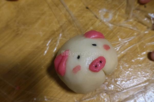 小猪蛋黄酥（奶香椰蓉馅）的做法图解21