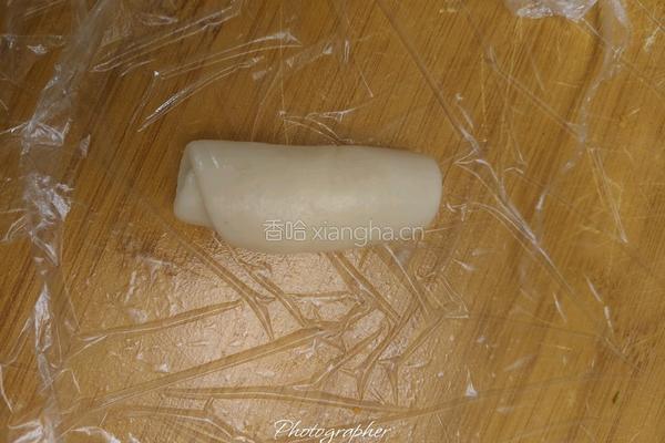 小熊猫蛋黄酥的做法图解12
