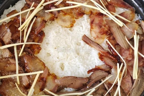 腊味煲仔饭的做法图解5