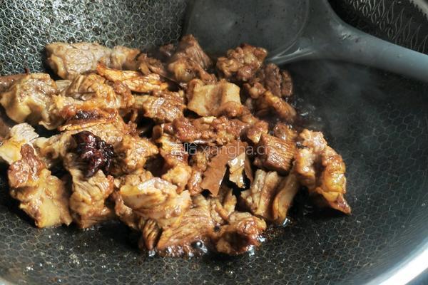 牛肉萝卜煲的做法图解4