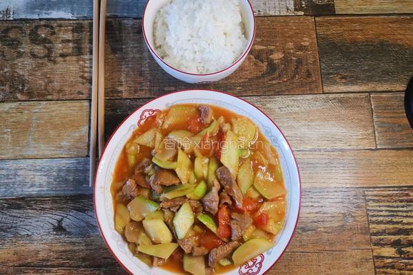 角瓜炒肉片的做法图解12