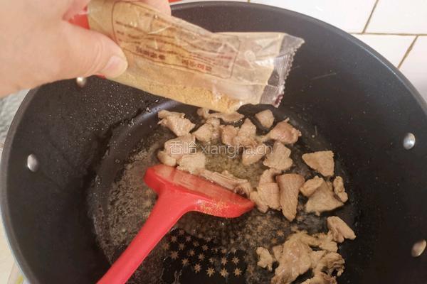角瓜炒肉片的做法图解6