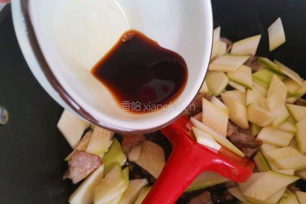 角瓜炒肉片的做法图解8