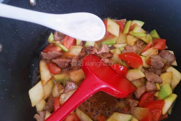 角瓜炒肉片的做法图解11