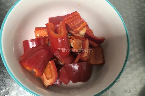 土豆泥炒黄焖鸡的做法图解4