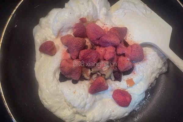 奥利奥草莓雪花酥的做法图解6