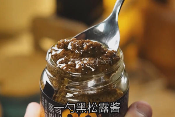 黑松露酱香煎青花鱼的做法图解5