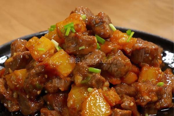 孜然土豆牛肉粒的做法图解7