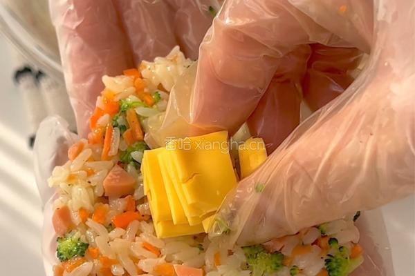 照烧饭团的做法图解2