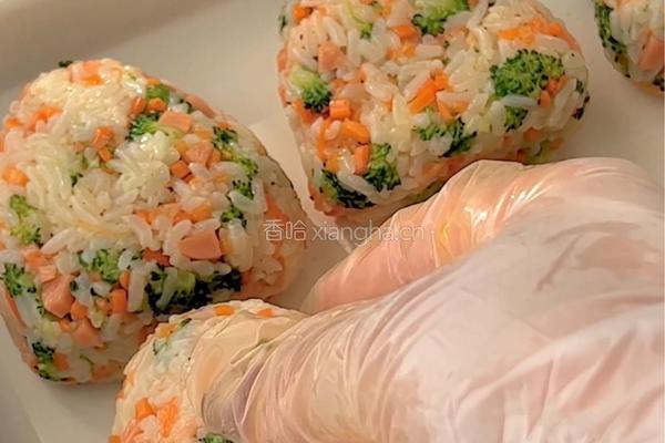 照烧饭团的做法图解3