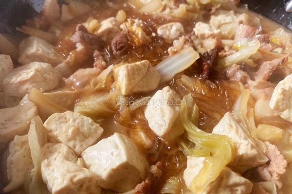 猪肉白菜炖粉条（家常版）