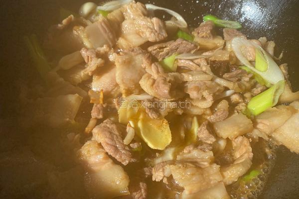 猪肉白菜炖粉条（家常版）的做法图解6