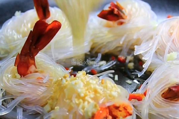 粉丝蒜蓉虾的做法图解8