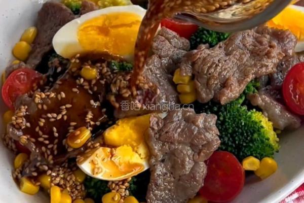 牛肉沙拉的做法图解7