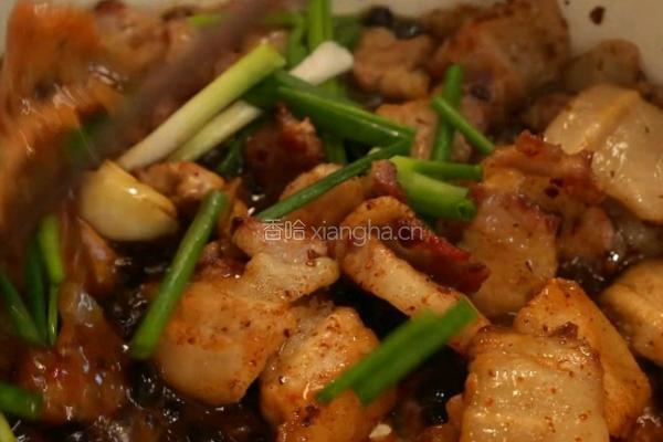豆豉五花肉的做法图解7