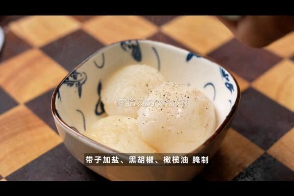 黑松露带子烩饭的做法图解2