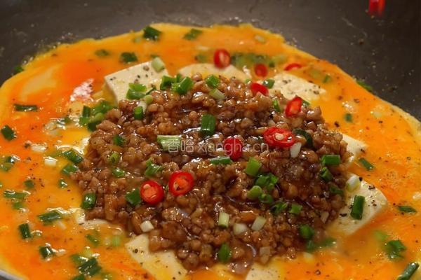 这道肉末豆腐抱蛋，鲜到舌头打卷！的做法图解7