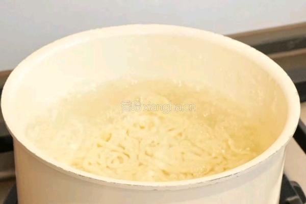 葱油乌冬面的做法图解5