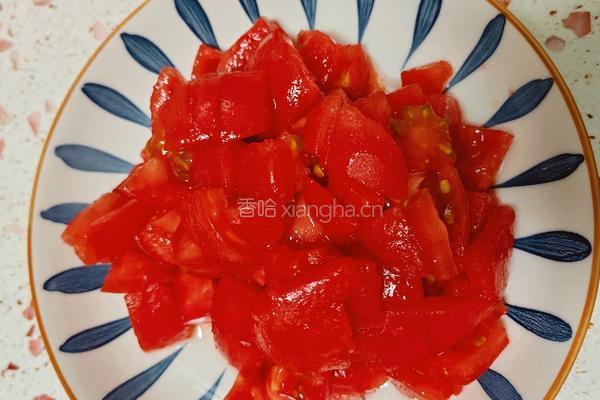 西红柿鸡蛋打卤面的做法图解2
