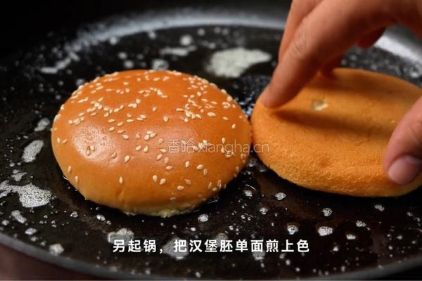 黑松露双层牛肉堡的做法图解3