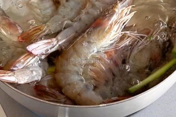 捞汁生蚝虾的做法图解3