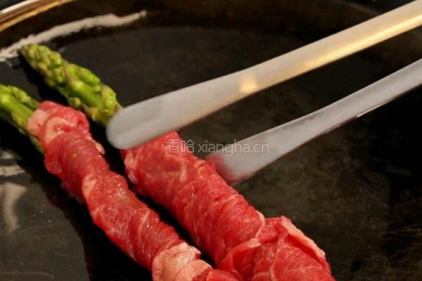 芦笋牛肉卷的做法图解5