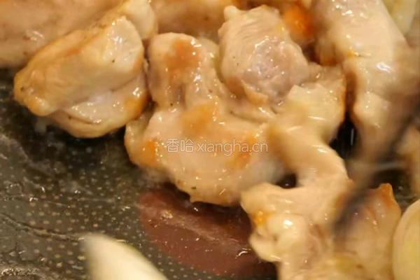 菌汁蜂蜜鸡肉饭的做法图解6