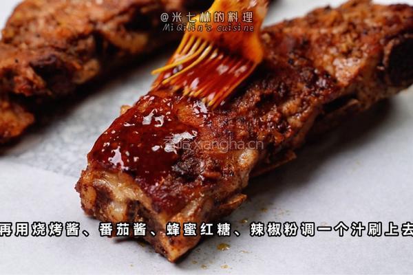 蜜汁松露烤肋排的做法图解5