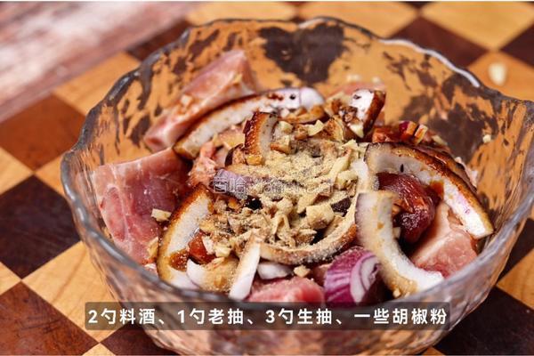 苹果松露烤猪排的做法图解1