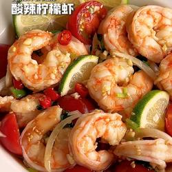 酸辣柠檬虾的做法[图]
