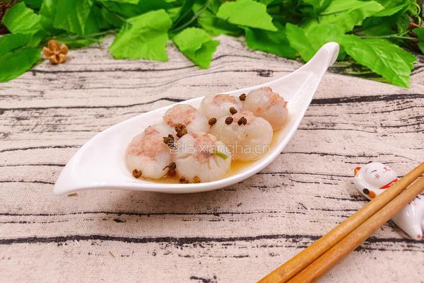 椒香荔枝球的做法图解8