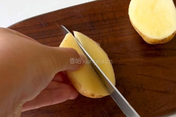 黑松露烤薯角的做法图解2
