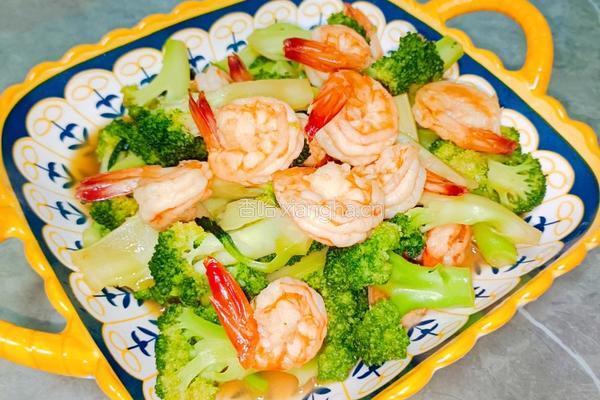 虾仁西兰花的做法图解10