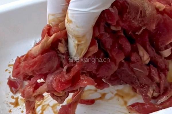 葱烧牛肉的做法图解4