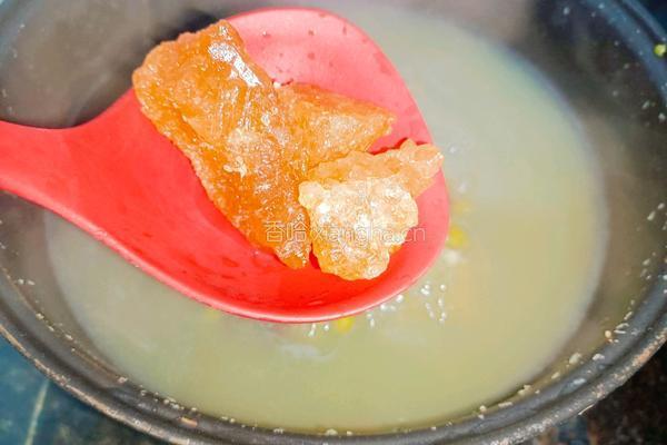 绿豆薏米西米糖水的做法图解5