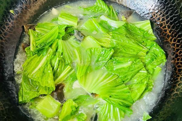 芥菜皮蛋汤的做法图解4