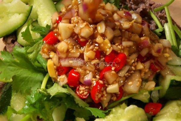 蒜香黄瓜牛肉的做法图解7